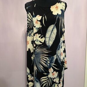 Emerald Blue and Pink Patterned Top